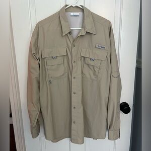 Columbia PFG button down Fishing/Hiking